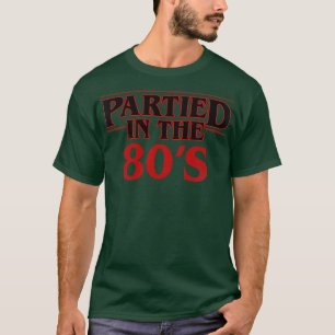 Camiseta Partida en el regalo de Gen X de los 80 para los a