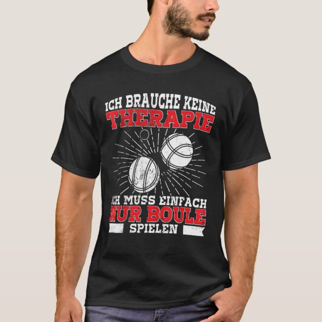 Camiseta Partida Pétanque Boccia Boule 3 (Anverso)