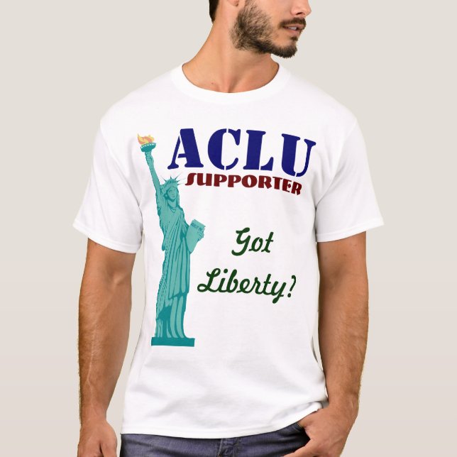 Camiseta Partidario de ACLU (Anverso)