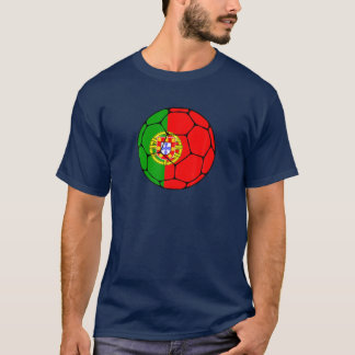 Camiseta Partidario de equipo de fútbol de Portugal Bandera