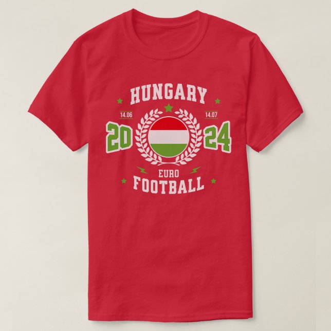 Camiseta Partidario de Hungría 2024 (Diseño del anverso)