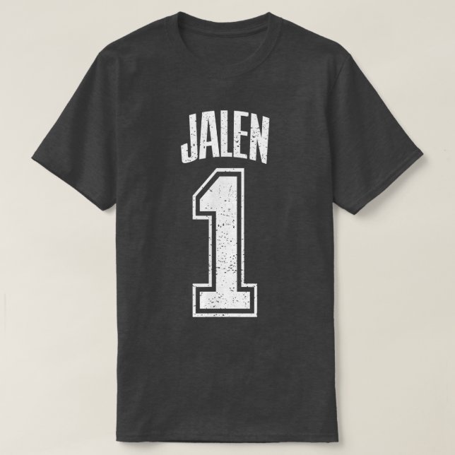 Camiseta Partidario de Jalen número 1 Gran Ventilador  (Diseño del anverso)