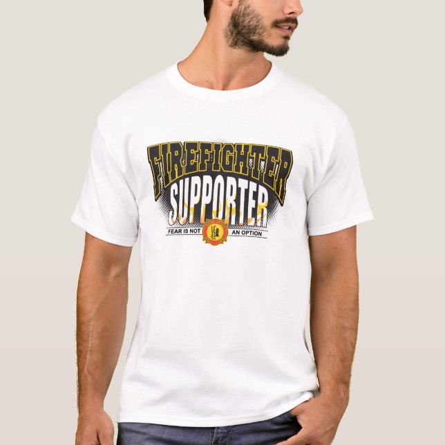 Camiseta Partidario del bombero (Anverso)
