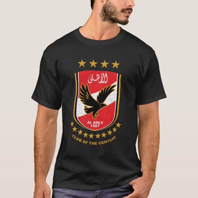 Camiseta Partidario del club Al Ahly Fan Egipto (Anverso)
