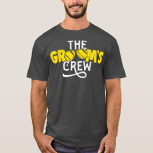 Camiseta Partido Bachelor de la Boda de la Tripulación de G