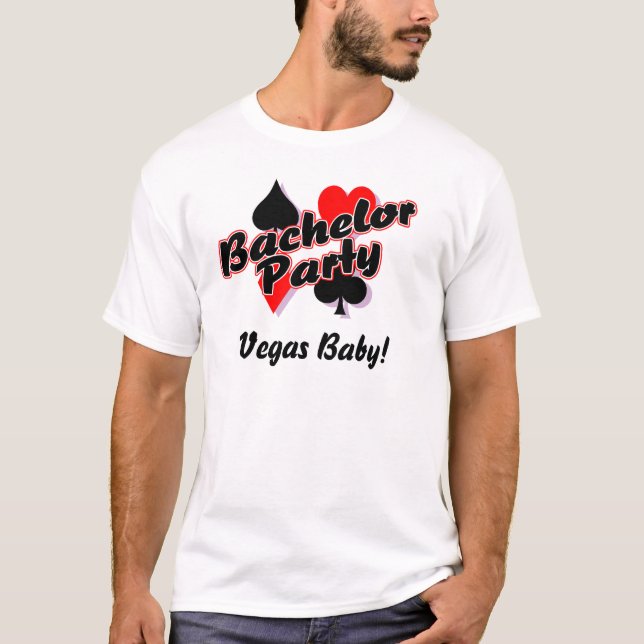 Camiseta Partido Bachelor de Las Vegas (Anverso)