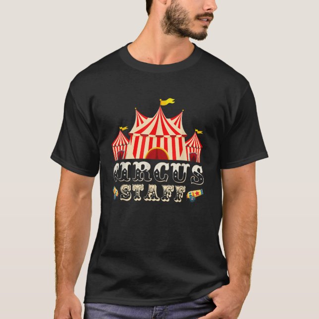 Camiseta Partido Circo favorece a Ringmaster Costume Circus (Anverso)
