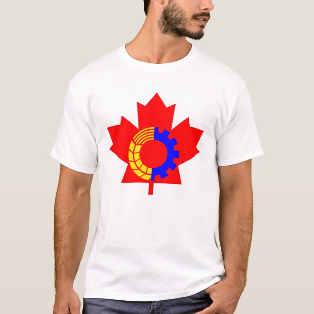 Camiseta Partido Comunista de Canadá (Anverso)