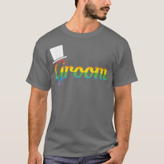 Camiseta Partido de Bachelor Gay para Hombres Groom