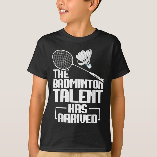 Camiseta Partido de bádminton Talento Shuttle Jugador Bádmi (Anverso)