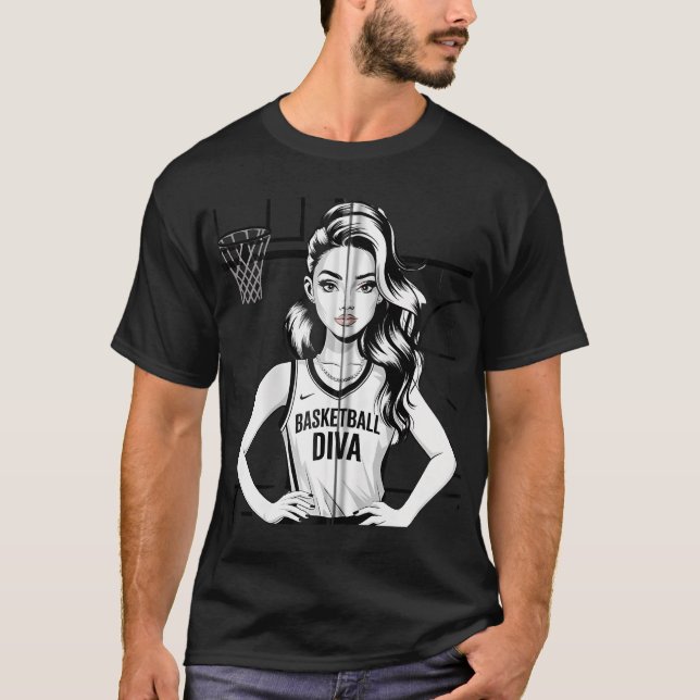 Camiseta Partido de baloncesto femenino en interiores favor (Anverso)