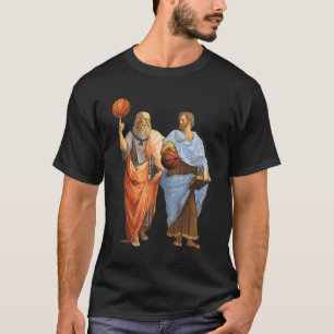 Camiseta Partido de baloncesto Platón Aristóteles - Filósof