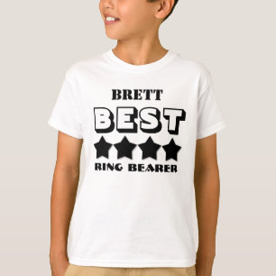 Camiseta Partido de bodas V04 del mejor portador del anillo