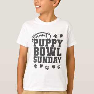 Camiseta Partido de cachorros domingo super fiesta de perro