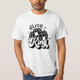 Camiseta Partido de compromiso de novias Disco King Groom