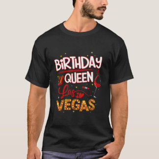 Camiseta Partido de Cumpleaños de Las Vegas - Viaje de Chic