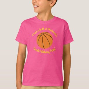 Camiseta Partido de Cumpleaños del Baloncesto Rosa