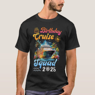 Camiseta Partido de cumpleaños V de la brigada de cruceros 