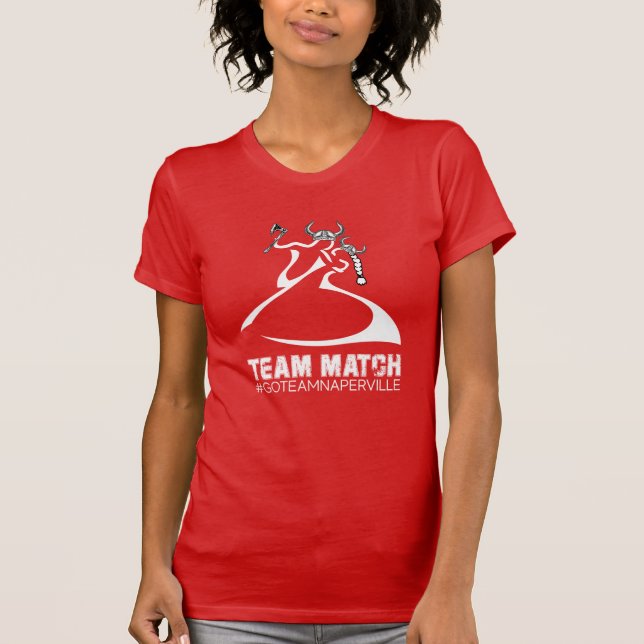 Camiseta Partido de equipo - Naperville! (Anverso)