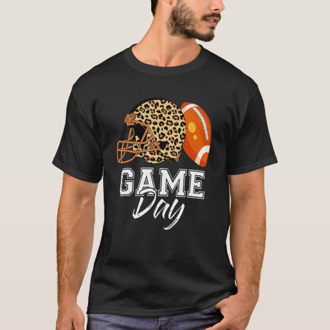 Camiseta Partido de fútbol americano Día del Himno Leopard  (Anverso)