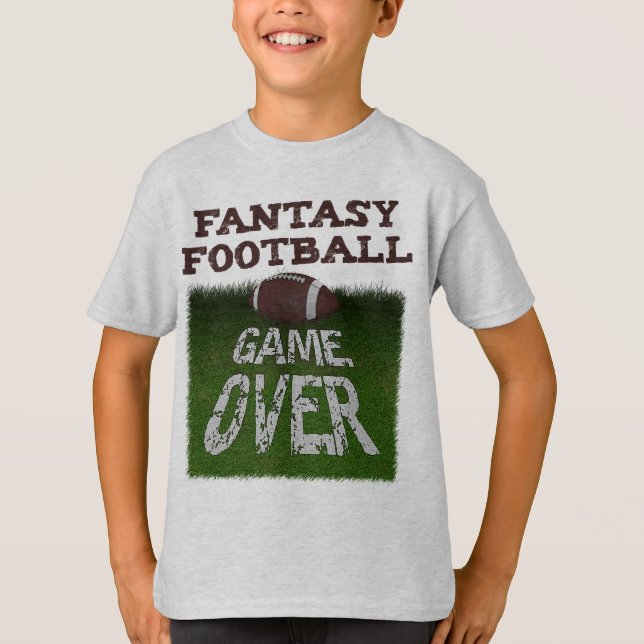 Camiseta Partido de fútbol de la fantasía sobre niños (Anverso)