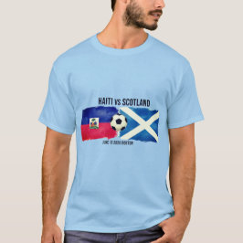 Camiseta Partido de fútbol Haití vs Escocia Copa Mundial