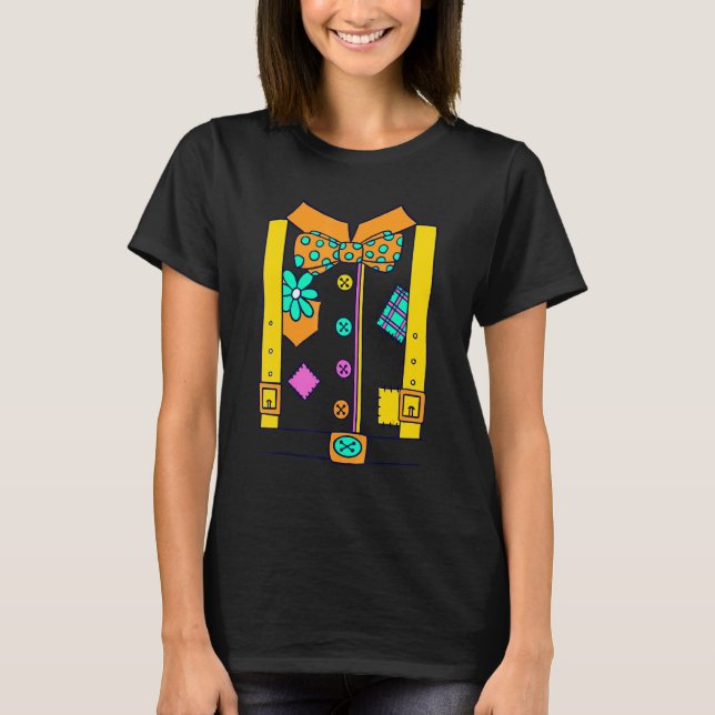 Camiseta Partido de Halloween de Moda de Payaso Circus 1 (Anverso)