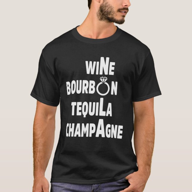 Camiseta Partido de la Bachelorette de Nueva Orleans Chicas (Anverso)