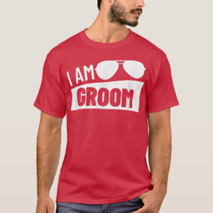Camiseta Partido de la Boda en Groom Mejor Bachelor G