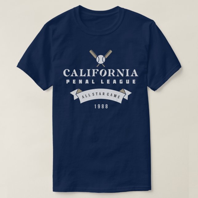 Camiseta Partido de la Liga Penal de California 1988 (Diseño del anverso)