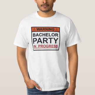 Camiseta Partido de licenciatura de advertencia en curso