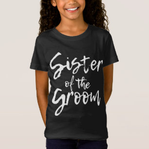 Camiseta Partido de novias coincidentes para hermana de fam