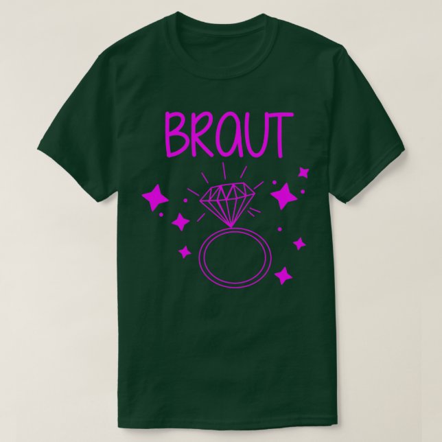 Camiseta Partido de soltero matrimonial cuando fiesta JGA 3 (Diseño del anverso)