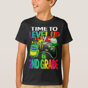 Camiseta Partido de temas de videojuegos de segundo grado