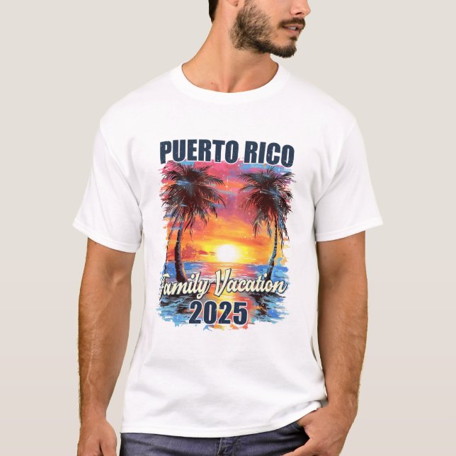 Camiseta Partido de viaje de verano 2025 de vacaciones fami (Anverso)