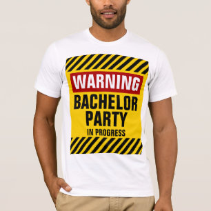 Camiseta Partido del bachiller de advertencia en curso