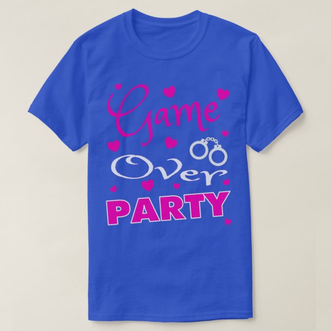 Camiseta Partido del bachiller en matrimonio JGA (Diseño del anverso)