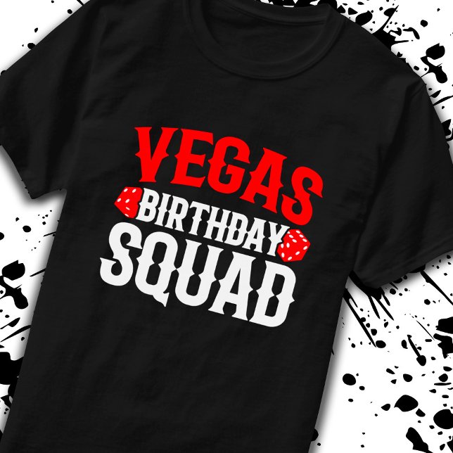 Camiseta Partido del Cumpleaños de Las Vegas - Pareja con e (Subido por el creador)