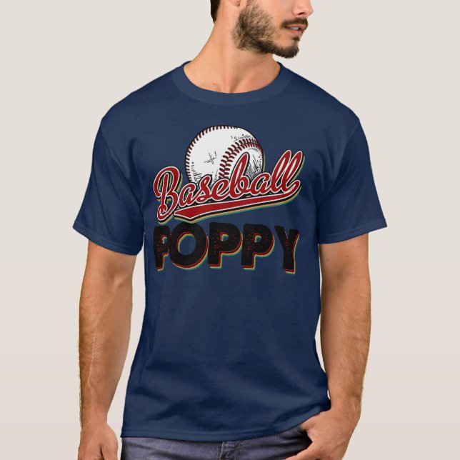 Camiseta Partido del Día de los Padres Retro de Beisbol (Anverso)