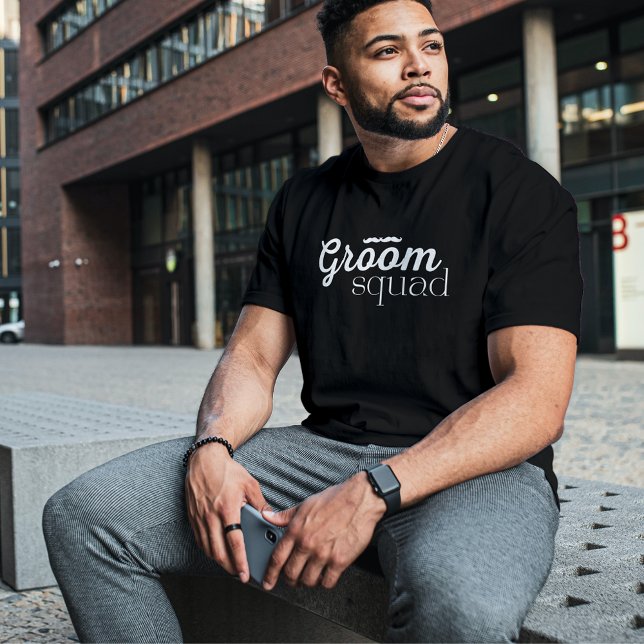 Camiseta Partido del Soltero Groom Squad Groomsmen (Subido por el creador)