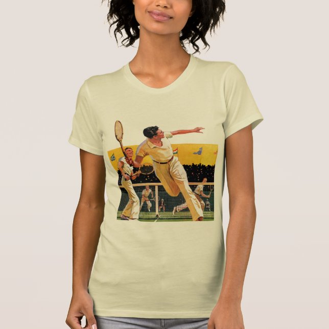 Camiseta Partido del tenis de los dobles (Anverso)