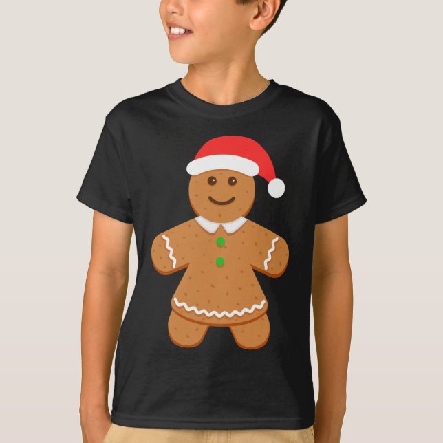 Camiseta Partido familiar de Navidades de Santa Hat (Anverso)