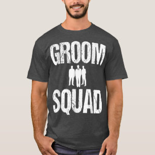 Camiseta Partido Groom Squad Wedding Mejor HombreEquipo Tee