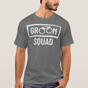 Camiseta Partido Groom Squad Wedding Mejor partido de bachi
