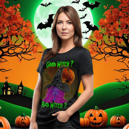 Camiseta Partido Halloween de la Mala Bruja