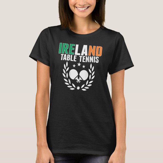 Camiseta Partido Irlandés de Ping Pong (Anverso)