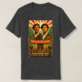 Camiseta Partido Pantera Negra – Bobby Seale y Huey P. Newt