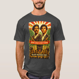 Camiseta Partido Pantera Negra – Bobby Seale y Huey P. Newt