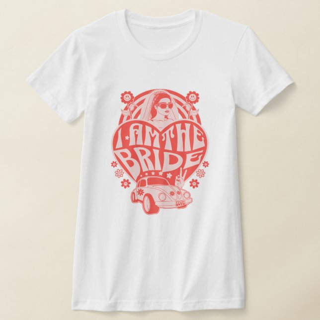 Camiseta Partido Retro Bridal "Soy la Novia" (Distribución)