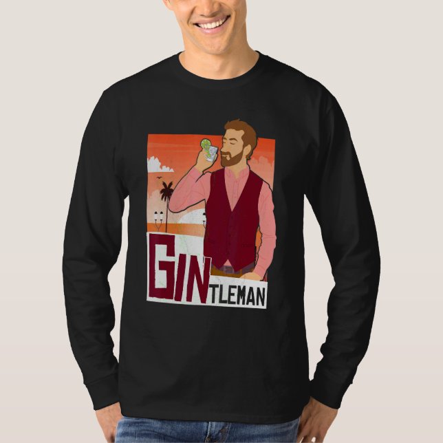 Camiseta Partido temático Gintleman Cocktail Gentleman Fies (Anverso)